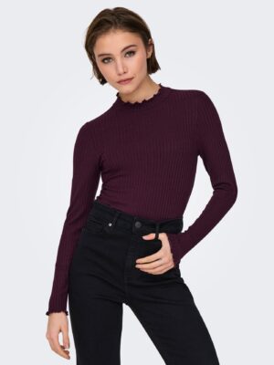 JDYFRANSISKA L/S HIGHNECK TOP. - Billede 16