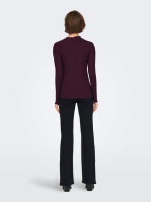 JDYFRANSISKA L/S HIGHNECK TOP. - Billede 17