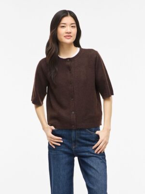 VILIGA 2/4 O-NECK KNIT CARDIGAN - NOOS - Billede 3