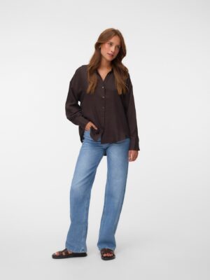 VMMELANEY QUEENY LS SHIRT WVN NOOS. - Billede 4