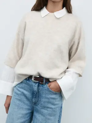 VIROCKI L/S OVERSIZE SHIRT - NOOS - Billede 3