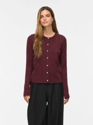 VIKERRY CABLE L/S KNIT CARDIGAN-NOOS - Billede 12
