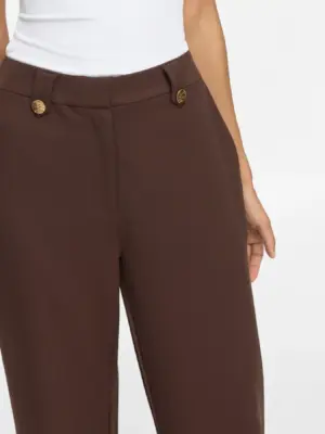 VICLUA HW WIDE BUTTON PANTS- NOOS - Billede 9