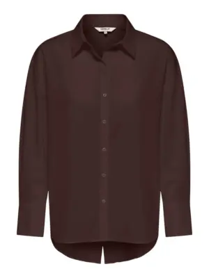 ONLOREGON ALVA LS BACK BTN SHIRT WVN. - Billede 3