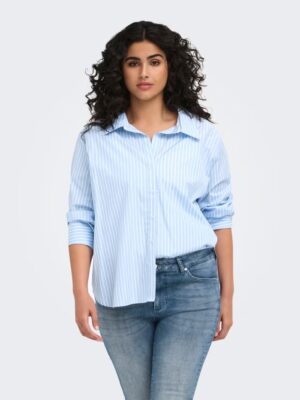ONLOREGON ALVA LS BACK BTN SHIRT WVN. - Billede 7