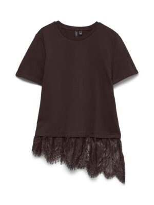 VMBRIT SS O-NECK LACE T-SHIRT JRS. - Billede 3