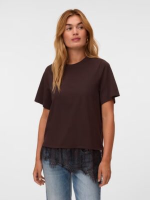 VMBRIT SS O-NECK LACE T-SHIRT JRS. - Billede 9