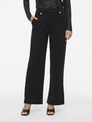 VICLUA HW WIDE BUTTON PANTS- NOOS - Billede 3