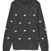 Dark Grey Melan/W WHITE H