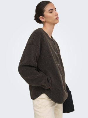 JDYTELLA L/S TEDDY JACKET JRS - Billede 4