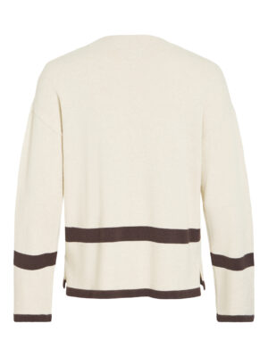 VIRIL O-NECK OVERSIZE L/S KNIT TOP- NOOS. - Billede 6