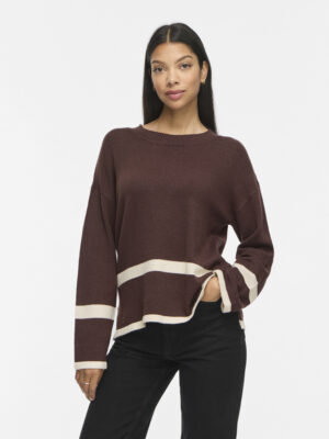 VIRIL O-NECK OVERSIZE L/S KNIT TOP- NOOS. - Billede 8