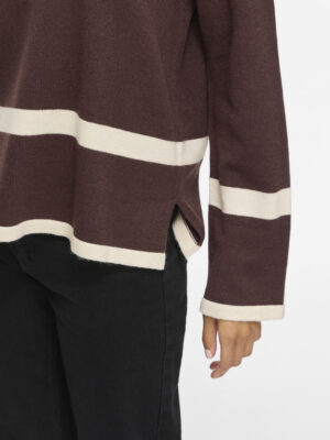 VIRIL O-NECK OVERSIZE L/S KNIT TOP- NOOS. - Billede 10