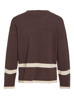 VIRIL O-NECK OVERSIZE L/S KNIT TOP- NOOS. - Billede 12