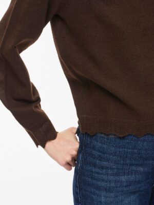 VINIKOLINA O-NECK L/S KNIT TOP - NOOS. - Billede 2