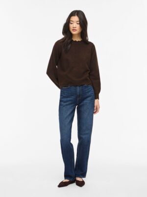 VINIKOLINA O-NECK L/S KNIT TOP - NOOS. - Billede 4