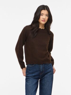 VINIKOLINA O-NECK L/S KNIT TOP - NOOS. - Billede 3