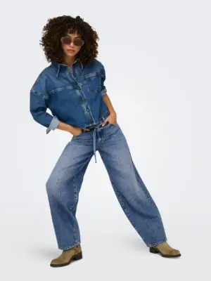 ONLGIANNA MW STRAIGHT DNM DOT596 NOOS. - Billede 4