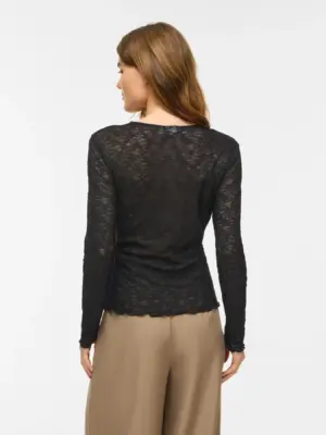 VIFAY O-NECK L/S TOP - NOOS. - Billede 8