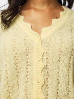 PCADA SS V-NECK KNIT CARDIGAN BC. - Billede 13
