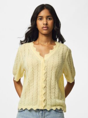 PCADA SS V-NECK KNIT CARDIGAN BC. - Billede 15
