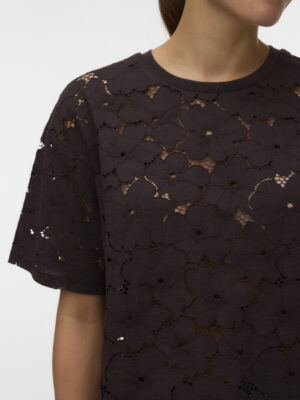 VMVILLA 2/4 O-NECK OVERSIZED TOP JRS - Billede 2