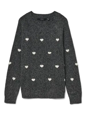 VMDOFFY INTARSIA LS O-NCK PULLOV GA NOOS - Billede 3