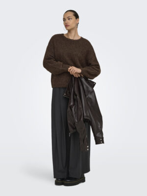 ONLNELLIE LS O-NECK KNT NOOS. - Billede 5