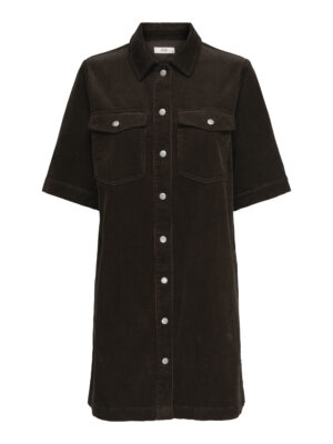 JDYSHIRAZ S/S BUTTON DRESS PNT, - Billede 2