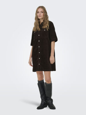 JDYSHIRAZ S/S BUTTON DRESS PNT, - Billede 4