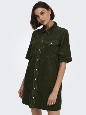 JDYSHIRAZ S/S BUTTON DRESS PNT, - Billede 7