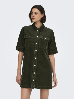JDYSHIRAZ S/S BUTTON DRESS PNT, - Billede 8