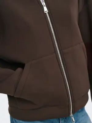 JDYSABRINA L/S SCUBA ZIP HOODIE JRS NOOS - Billede 6