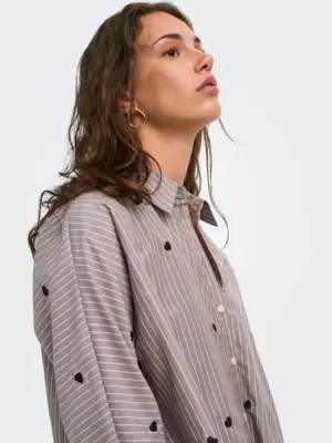ONLNEW LINA GRACE STR EMB SHIRT WVN NOO.S. - Billede 7