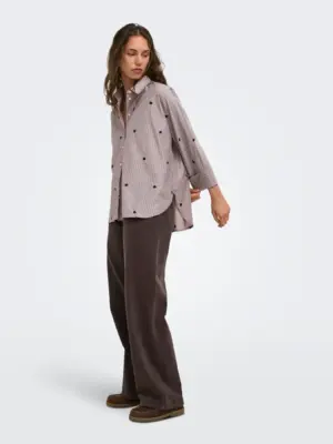 ONLNEW LINA GRACE STR EMB SHIRT WVN NOO.S. - Billede 5
