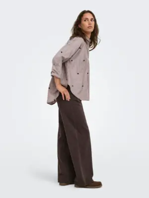 ONLNEW LINA GRACE STR EMB SHIRT WVN NOO.S. - Billede 6