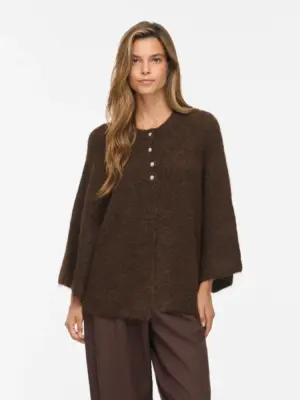 VIBOWS 3/4 KNIT CARDIGAN/LN/1 - Billede 4
