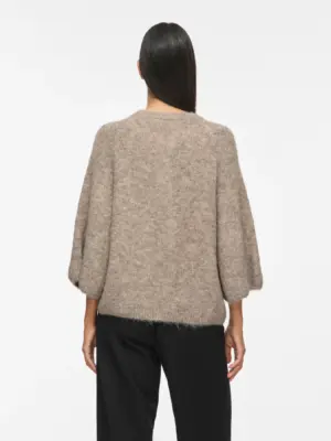 VIBOWS 3/4 KNIT CARDIGAN/LN/1 - Billede 9