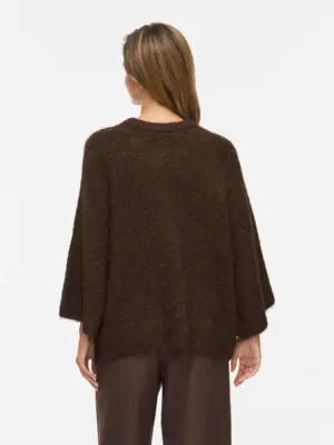 VIBOWS 3/4 KNIT CARDIGAN/LN/1 - Billede 5