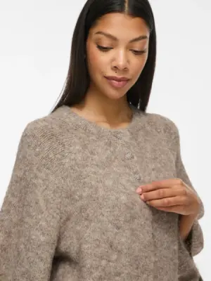VIBOWS 3/4 KNIT CARDIGAN/LN/1 - Billede 8