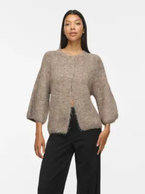 VIBOWS 3/4 KNIT CARDIGAN/LN/1 - Billede 10