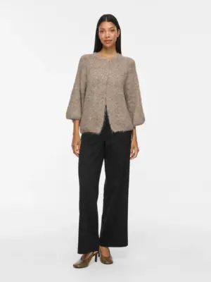 VIBOWS 3/4 KNIT CARDIGAN/LN/1 - Billede 11