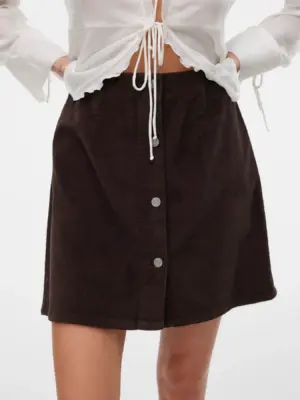 VMETTA HR SHORT CORD SKATER SKIRT NOOS. - Billede 8