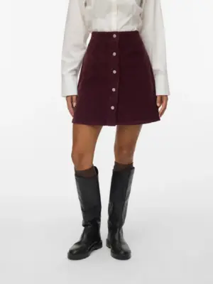 VMETTA HR SHORT CORD SKATER SKIRT NOOS. - Billede 11