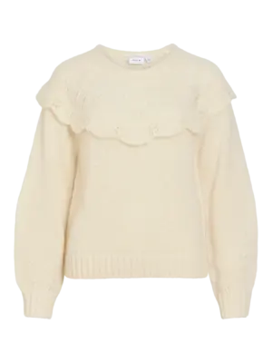 VIMOYANO O-NECK L/S KNIT TOP/BFS - Billede 6