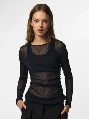 PCBOBO LD MESH ROUCHING TOP JRS NOOS - Billede 8