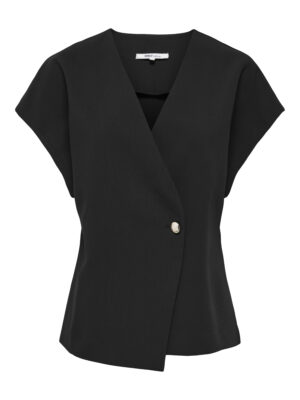 ONLYASMINE S/S ASYMMETRIC SHIRT TLR - Billede 2