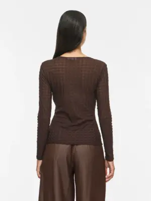 VIMIRANI O-NECK L/S TOP - Billede 2