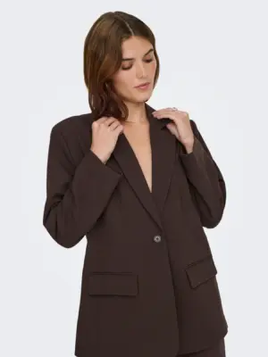 ONLLINDA-RAVEN LIFE L/S BF BLAZER TLR OX - Billede 4