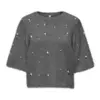 Medium Grey Melange White Pearl
